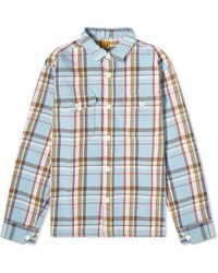 Human Made - Checked Overshirt - Lyst