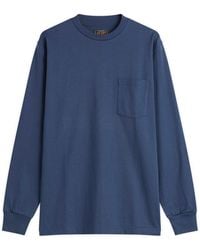 Beams Plus - Long Sleeve Pocket T-Shirt - Lyst