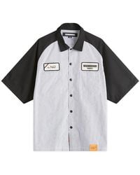Neighborhood - Classic Stripe Short Sleeve Work Shirt - Lyst