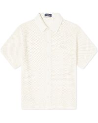 Fred Perry - Button Through Lace Shirt - Lyst