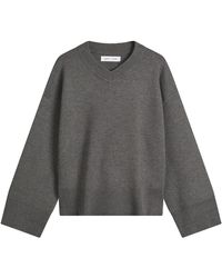 Samsøe & Samsøe - Salula V Neck Sweater - Lyst