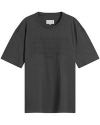 Maison Margiela - Numbers Jersey T-Shirt - Lyst