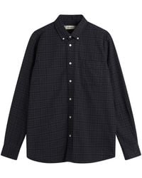 Forét - Creek Heavy Flannel Check Overshirt - Lyst