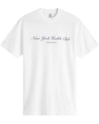 Sporty & Rich - Ny Health Club T-Shirt - Lyst