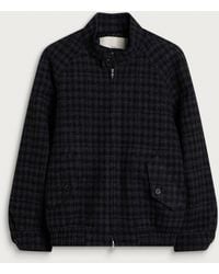 DUNST - Harrington Quilted Wool Blouson Jacket - Lyst