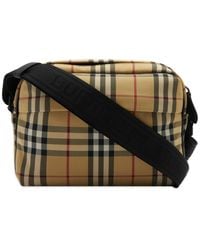 Burberry - Paddy Check Shoulder Bag - Lyst