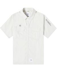 WTAPS - 18 Printed Short Sleeve Shirt - Lyst