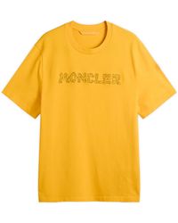 Moncler - Sketch Logo T-Shirt - Lyst