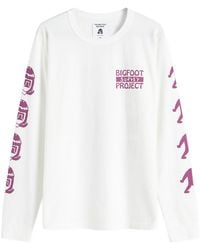 NANGA - X Tacoma Fuji Records Logo Long Sleeve T-Shirt - Lyst