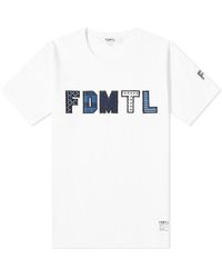 FDMTL Sashiko Logo T-shirt - White