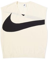 Nike - Swoosh Sweater Vest - Lyst