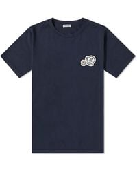 Moncler - Double Badge T-Shirt - Lyst