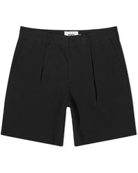 Wax London - Linton Pleat Seersucker Shorts - Lyst