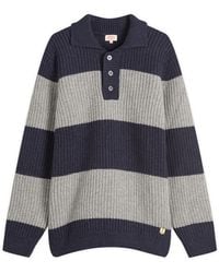 Armor Lux - Stripe Knit Rugby Jumper - Lyst
