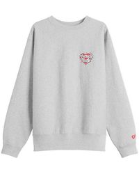 Human Made - Heart Heavyweight Sweatshirt - Lyst