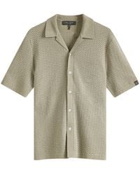 Rag & Bone - Jacquard Avery Short Sleeve Shirt - Lyst