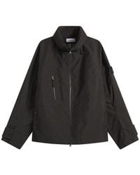 Stone Island - Metal Lamina Poly Ripstop Stand Collar Jacket - Lyst