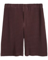 Homme Plissé Issey Miyake - Shorts - Lyst