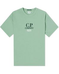 C.P. Company - Box Logo T-Shirt - Lyst