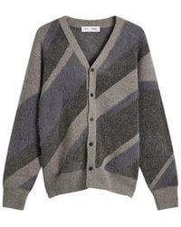 Toga - Toga Regimental Knit Cardigan - Lyst