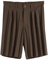 Homme Plissé Issey Miyake - Edge Ensemble Shorts - Lyst