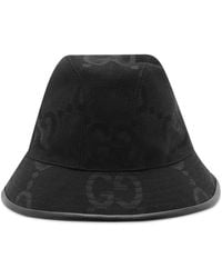 Gucci - Tonal Jumbo gg Fedora Hat - Lyst