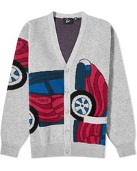 by Parra - No Parking Knit Cardigan - Lyst