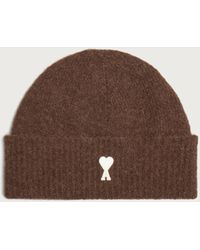 Ami Paris - Alpaca Adc Beanie - Lyst