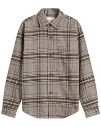 NN07 - Adwin Check Overshirt - Lyst
