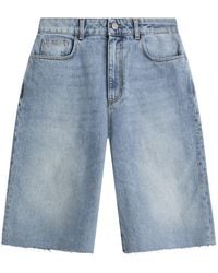 Rohe - Rohe Baggy Fit Denim Shorts - Lyst