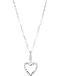 Ambush Heart Necklace - Metallic