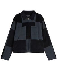 Les Tien - Patchwork Utility Jacket - Lyst