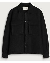 Entire studios - Fjord Wool Shirt Jacket - Lyst