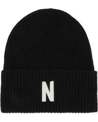 Norse Projects - N Logo Beanie - Lyst