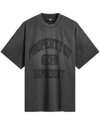 Represent - End. X Property Of T-Shirt - Lyst