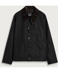 Barbour - Tartan Transport Wax Jacket - Lyst