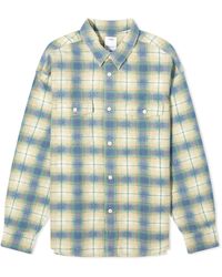 Visvim - Pioneer Checked Long Sleeve Shirt - Lyst