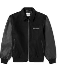 MKI Miyuki-Zoku - Ndm Leather Varsity Jacket - Lyst