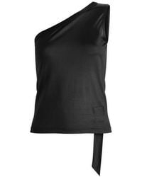 Rick Owens - Sleeveless Coated Ziggy T-Shirt - Lyst