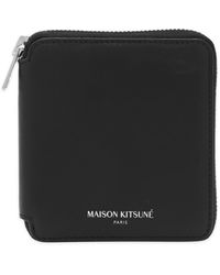 Maison Kitsuné - Square Zipped Wallet - Lyst
