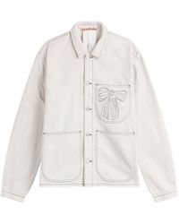 Acne Studios - Bow Denim Chore Jacket - Lyst