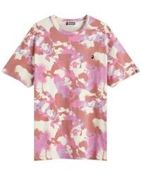 A Bathing Ape - Map Camo Oversized T-Shirt - Lyst