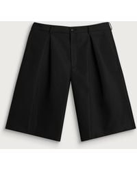 Comme des Garçons - Dobby Cloth Pleated Shorts - Lyst