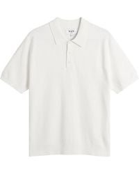 Wax London - Naples Retro Diamond Knit Polo - Lyst