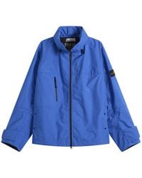 Stone Island - Metal Lamina Poly Ripstop Stand Collar Jacket - Lyst