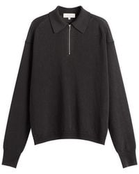 Studio Nicholson - Heddy Zip Up Jumper - Lyst