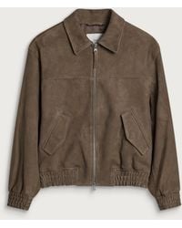 DUNST - Refined Suede Blouson - Lyst