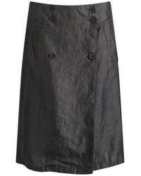 Peachy Den - Estelle Midi Skirt - Lyst
