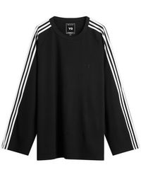 Y-3 - Wire Three Stripe T-Shirt - Lyst