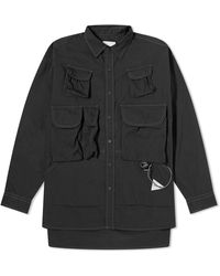 and wander - Multi Pocket Shirt Jacket - Lyst